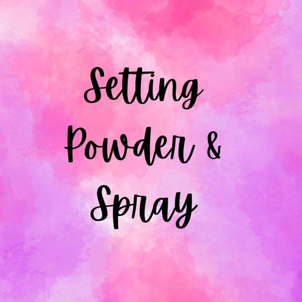 Setting Powder & Spray Items